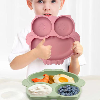 Assiette bébé en silicone